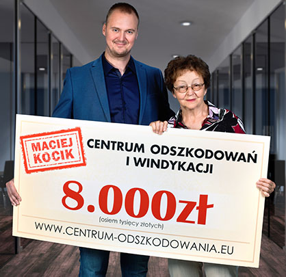 odszkodowanie za złamanie ręki